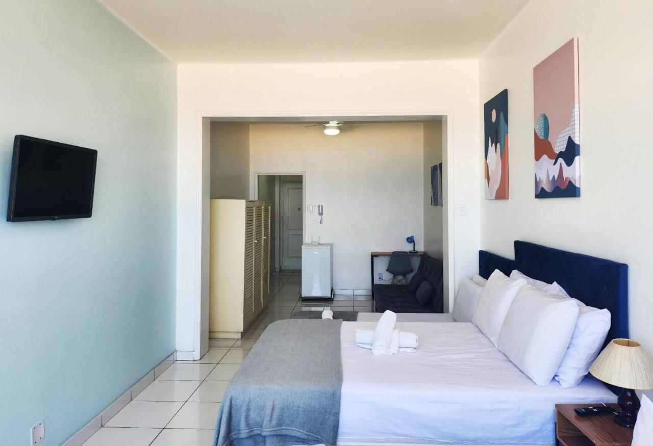 ריו דה ז'ניירו Studio Com Vista Da Praia Ar, Wi-Fi Tc501 מראה חיצוני תמונה